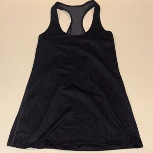 Lululemon athletica Black Racerback Tank Top